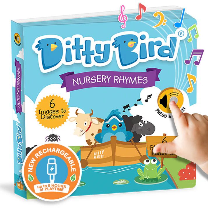 Ditty Bird Nursery RhymesRechargeable Press And Listen