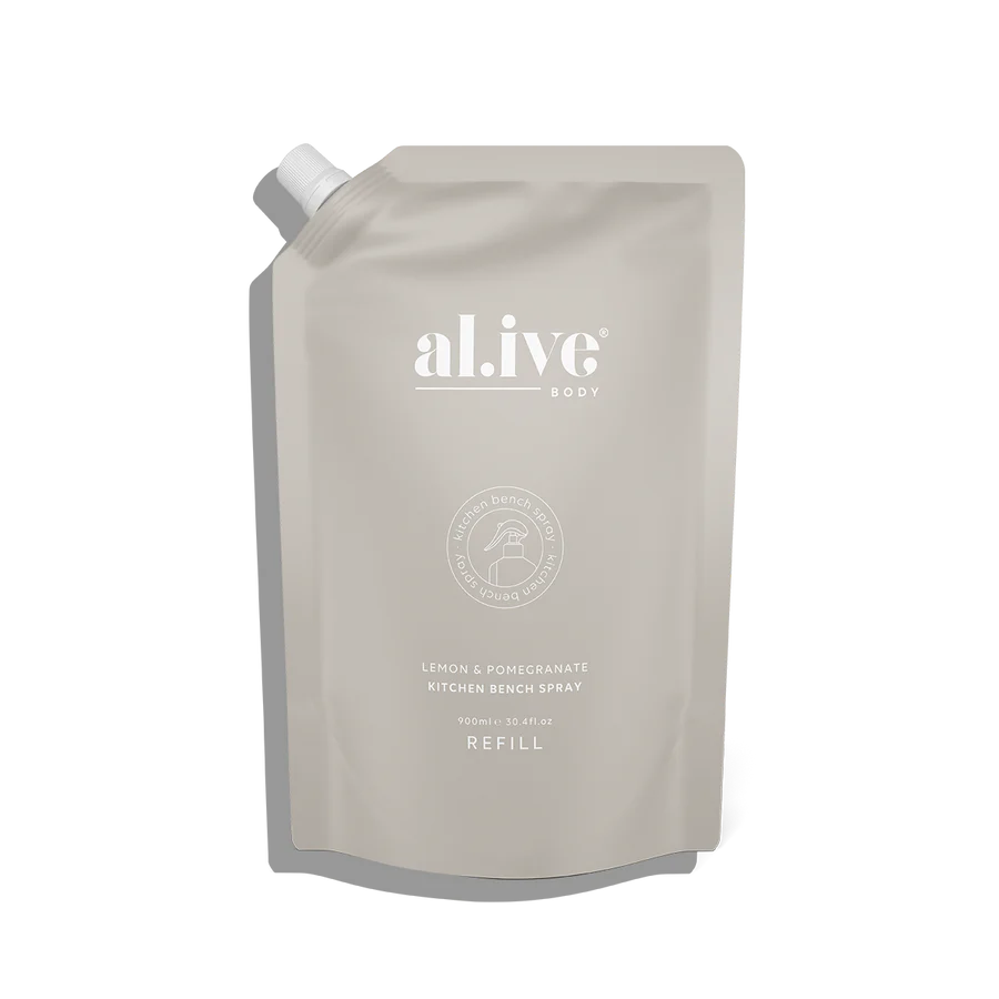 Alive Lemon & Pomegranate Kitchen Bench Spray Refill