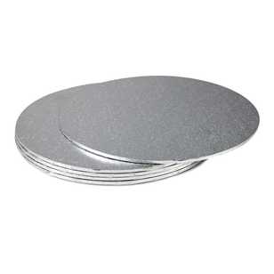 Mondo Cake Board Round Silver 12 inch  30cm