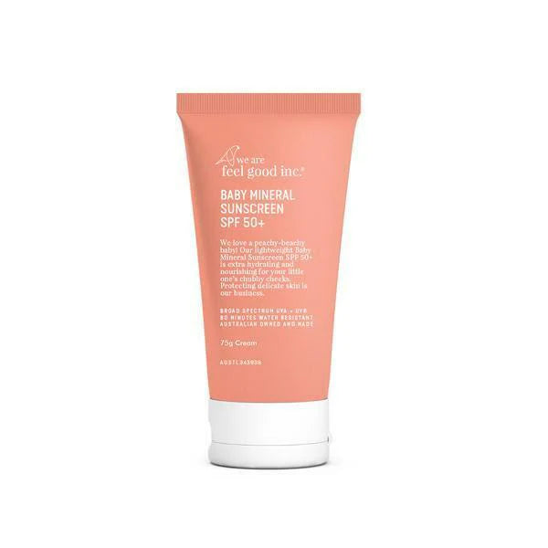 WAFG Inc Baby Mineral Sunscreen SPF 50 75g