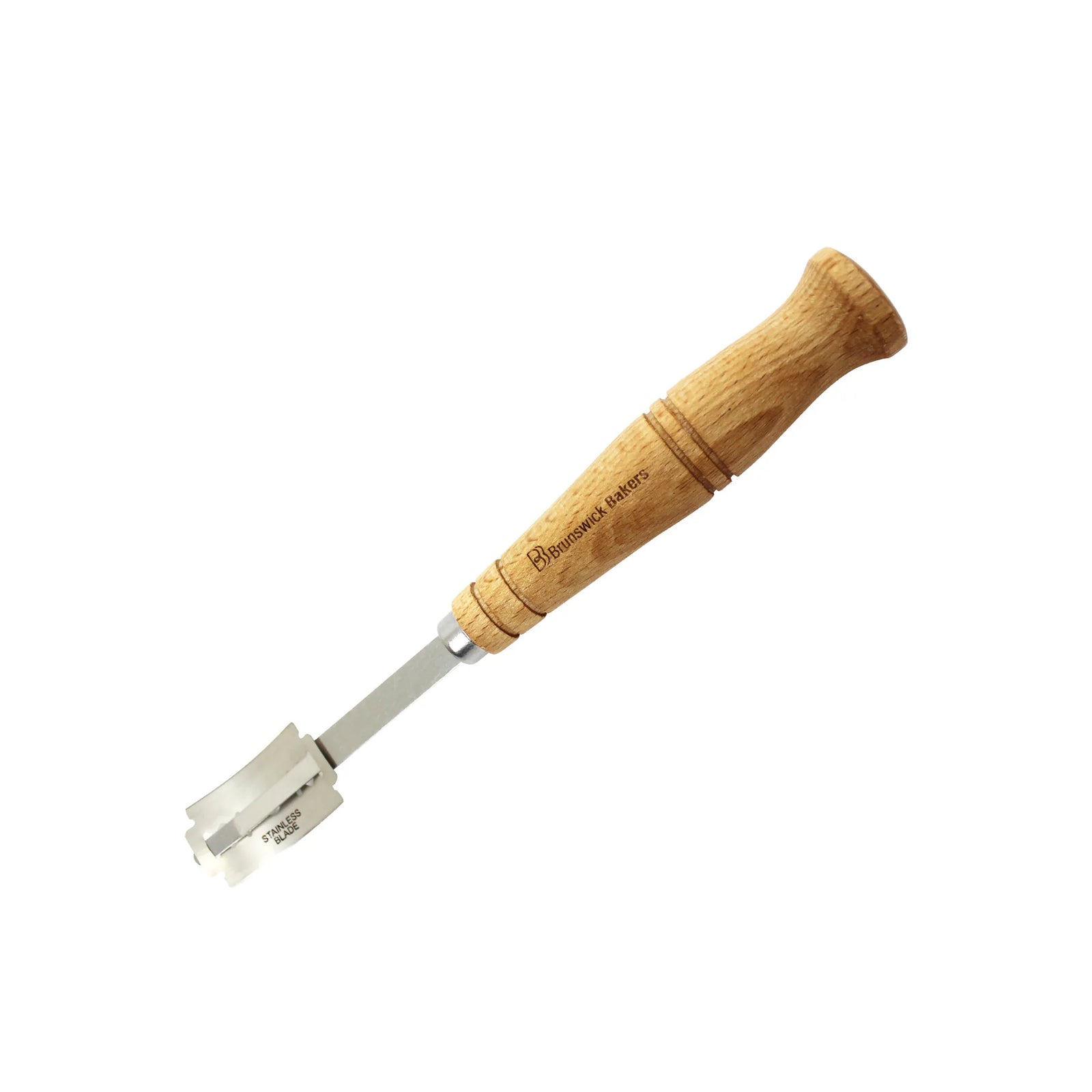 Brunswick Bakers Curved Bread Lame With Beech Handle