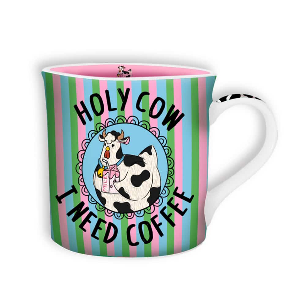 The Brew Me Up Cup Holy Cow I Need Coffee