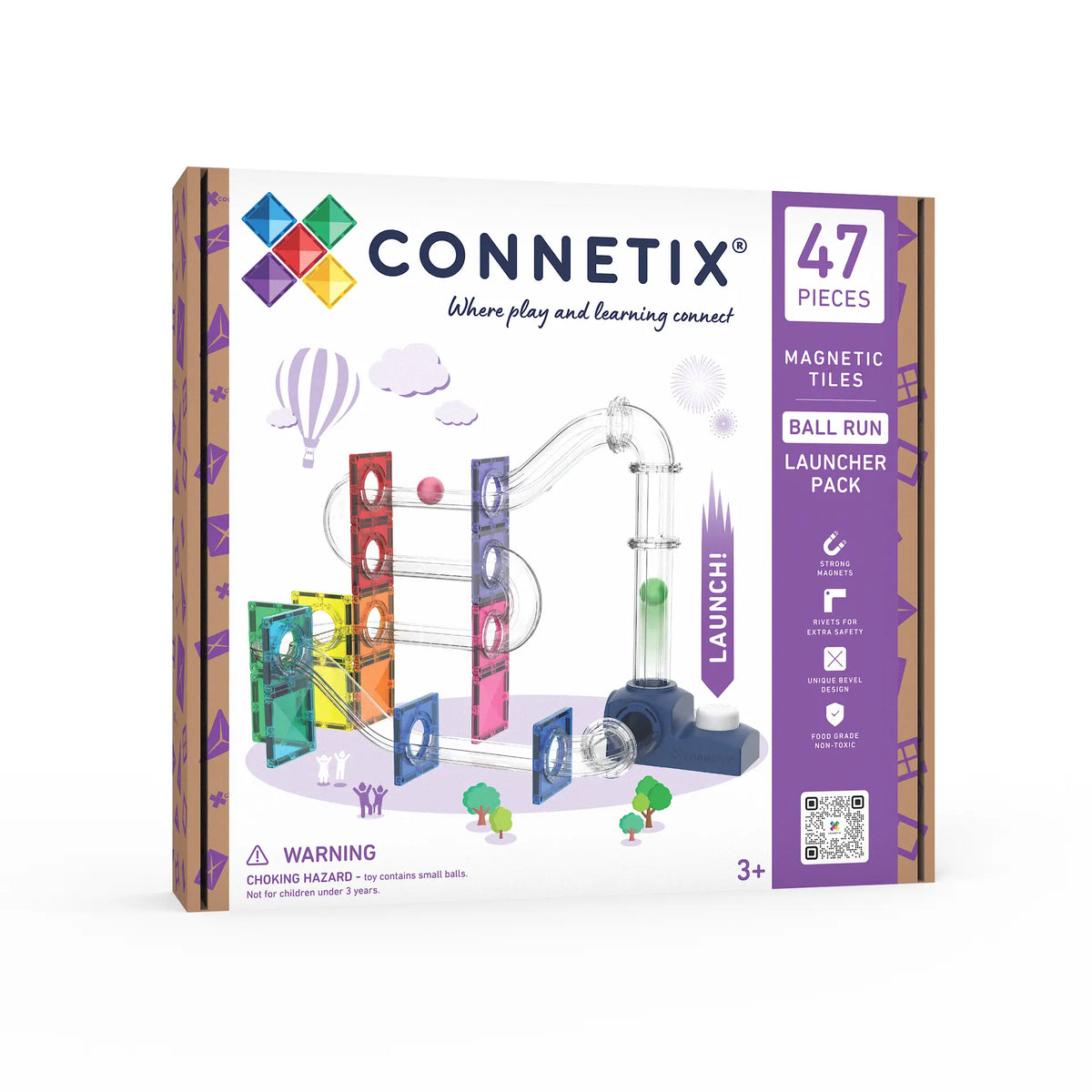 Connetix Ball Run Launcher Pack 47