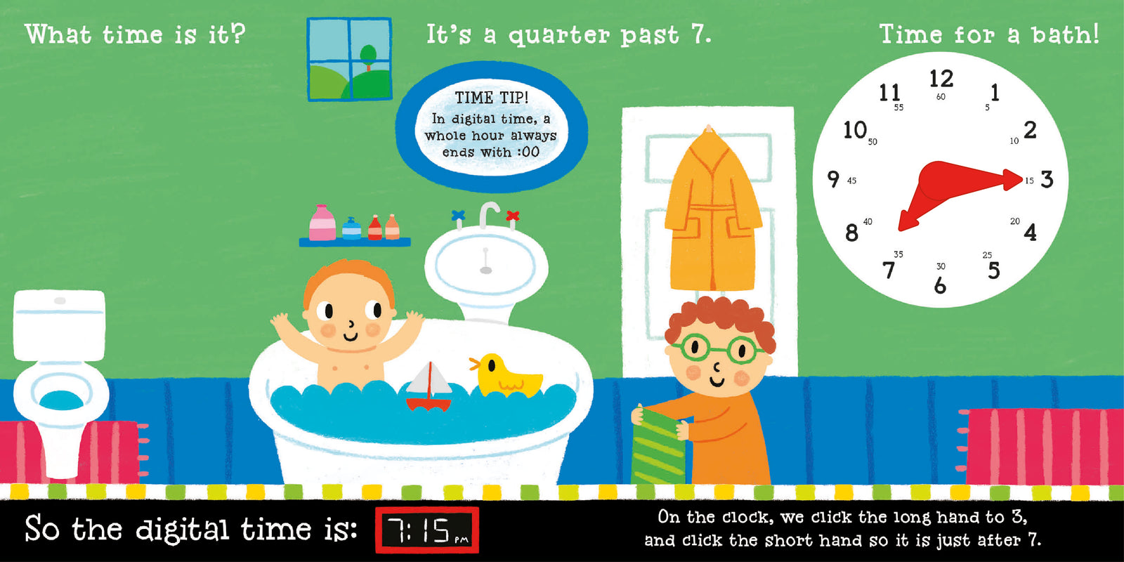 Click Clack Clock Book