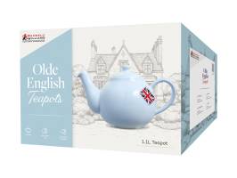 Maxwell and Williams Olde English Teapot 1.1L Light Blue Gift Box