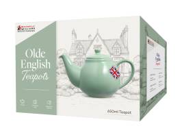 Maxwell and Williams Olde English Teapot 650ml Green  Gift Box
