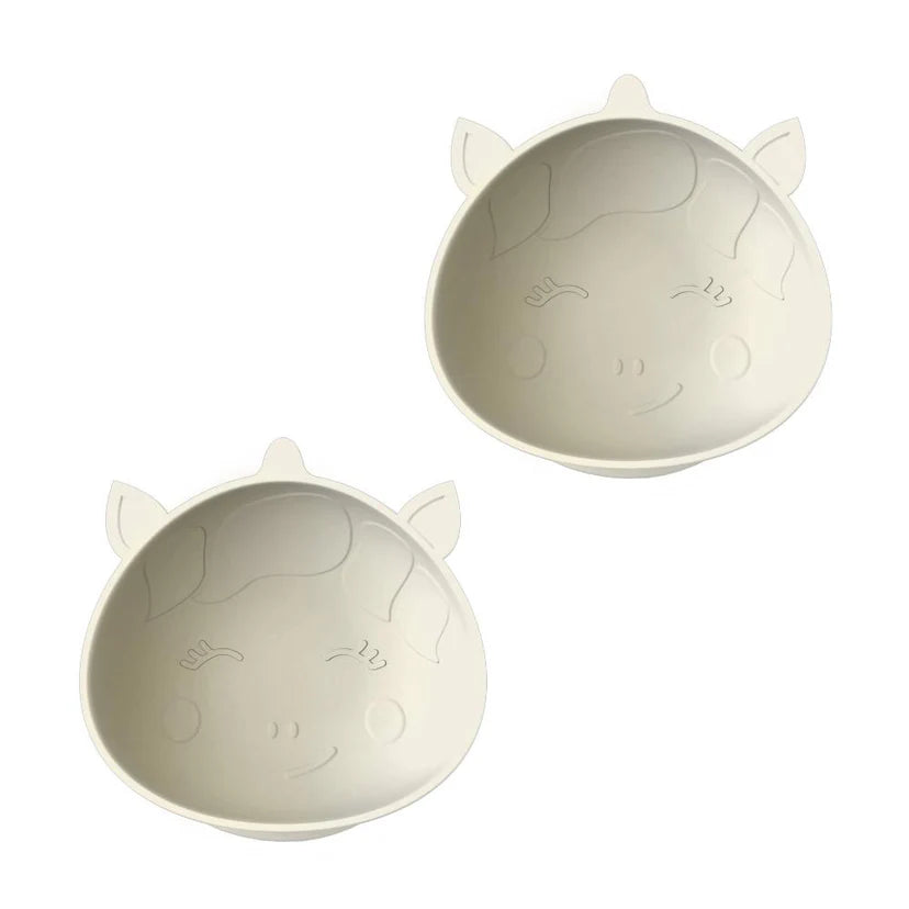 Melii Luxe Silicone Suction Bowls 2Pk Unicorn