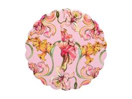 Maxwell And Williams Estelle Mystique Ceramic Round Coaster 10cm Pink