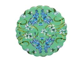 Maxwell And Williams Estelle Mystique Ceramic Round Coaster 10cm Green
