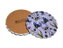 Maxwell And Williams Estelle Michaelides Mystique Round Coaster 10cm Violet