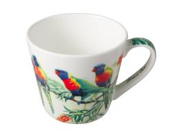 Maxwell And Williams Birds Of Australia KC 10 Year Anniversary Lorikeet Mug 300ml