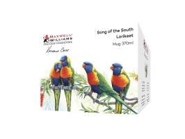 Maxwell And Williams Birds Of Australia KC 10 Year Anniversary Lorikeet Mug 300ml