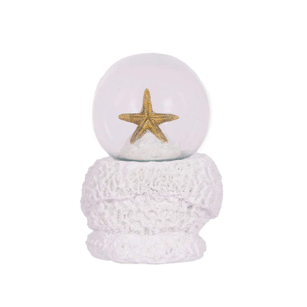 Holly and Ivy Luxe Starfish Snowglobe
