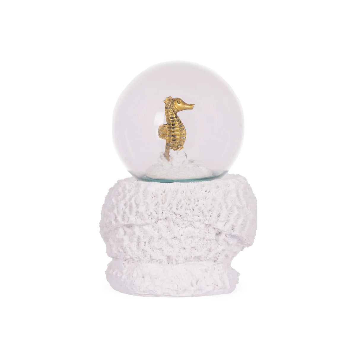 Holly and Ivy Luxe Seahorse Snowglobe