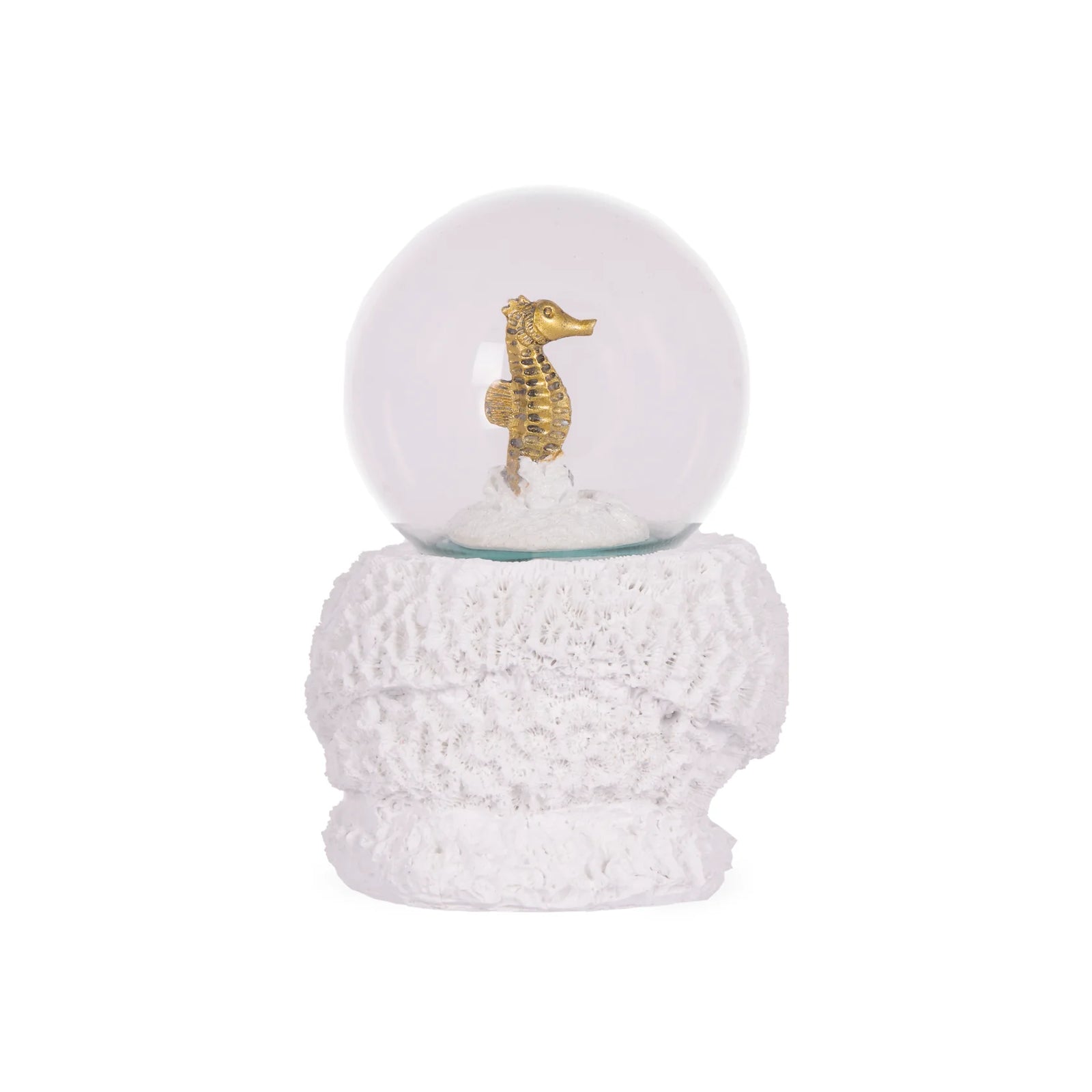 Holly and Ivy Luxe Seahorse Snowglobe