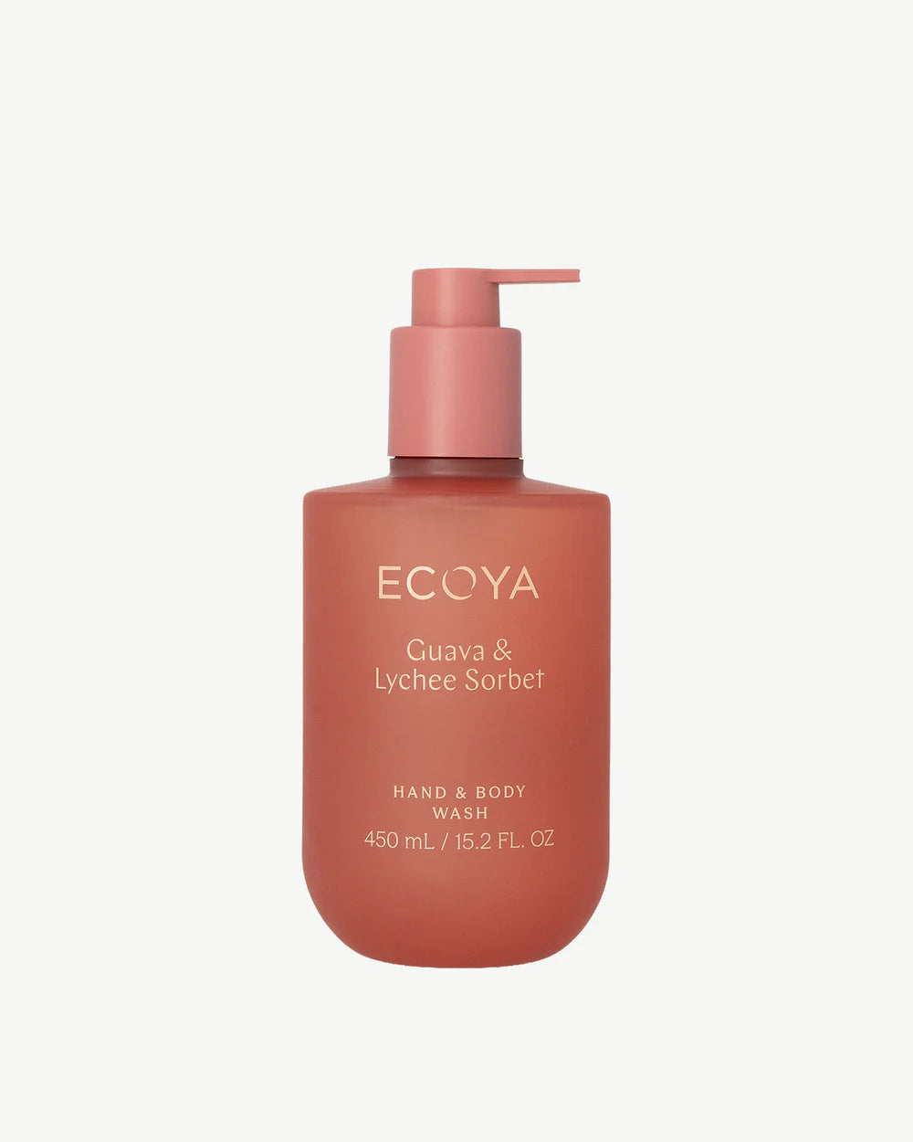 Ecoya Hand And Body Wash 450ml Guava And Lychee Sorbet