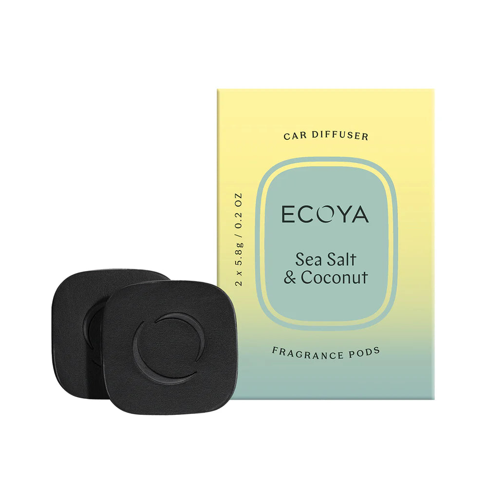 Ecoya Car Diffuser Fragrance Pod Sea Salt and Coconut