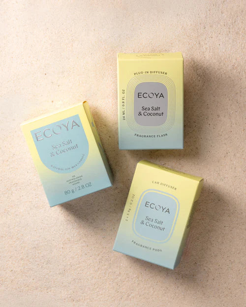 Ecoya Car Diffuser Fragrance Pod Sea Salt and Coconut
