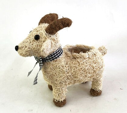 Raffia Goat Pot Holder