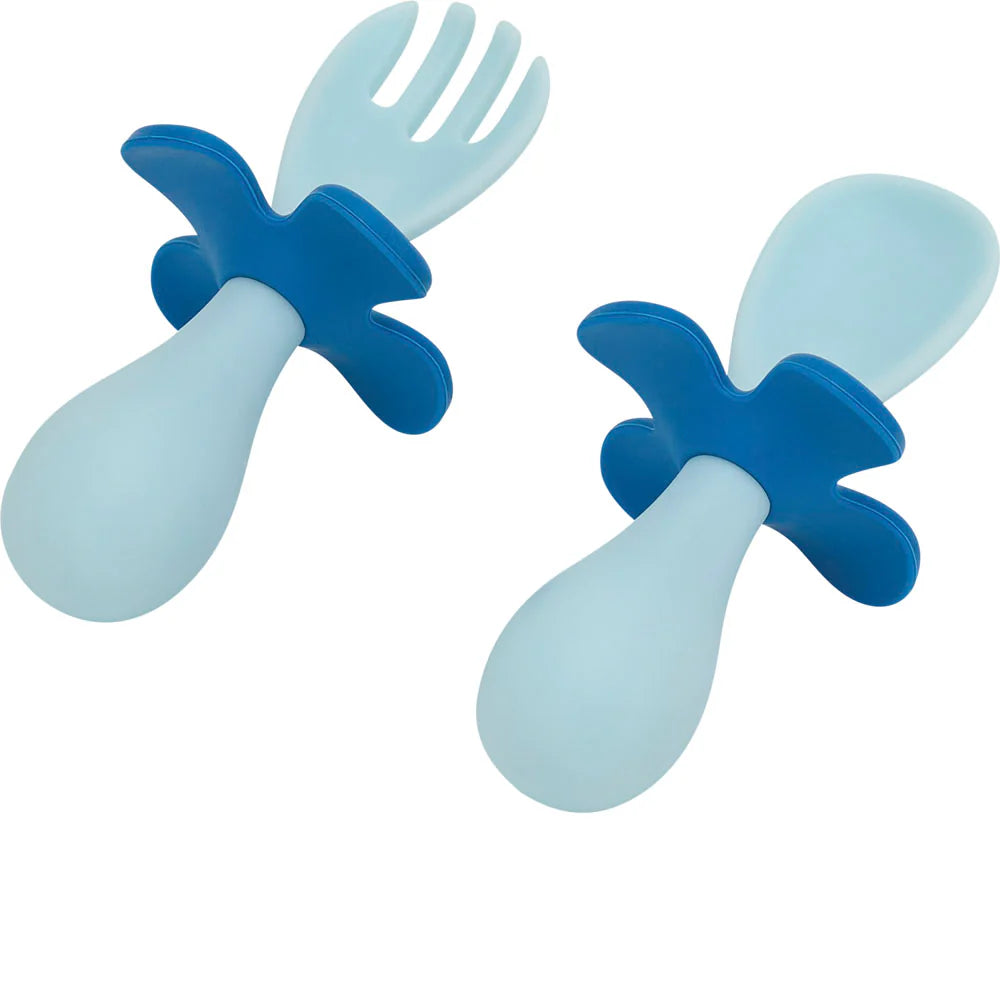 Flower Fork and Spoon Set Ass Colours