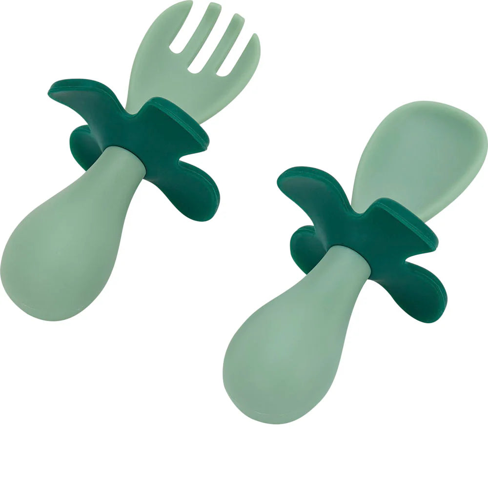 Flower Fork and Spoon Set Ass Colours