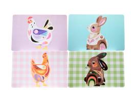 Maxwell and Williams Pete Cromer Barn Friend Placemat Reversible set 4