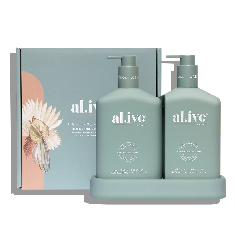 Alive Kaffir Lime & Green Tea Duo W&L