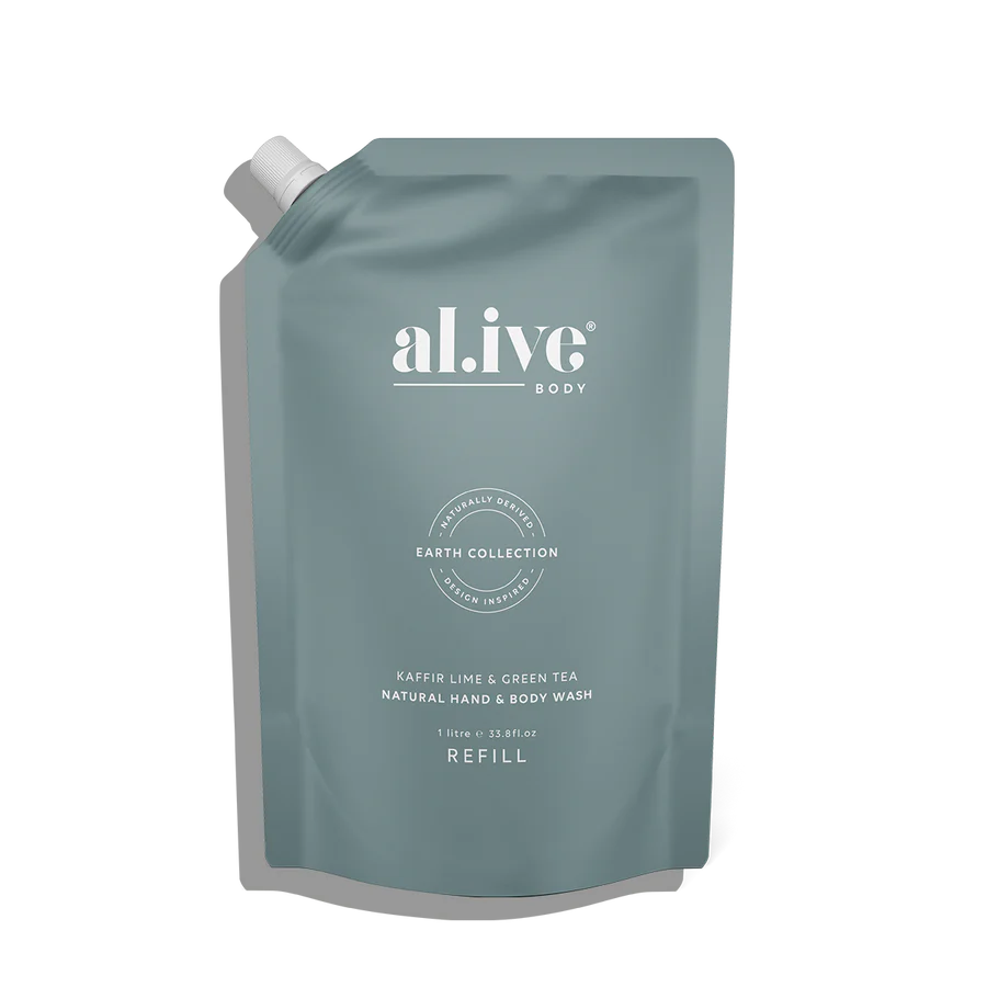 Alive Refill Wash Kaffir Lime and Green Tea