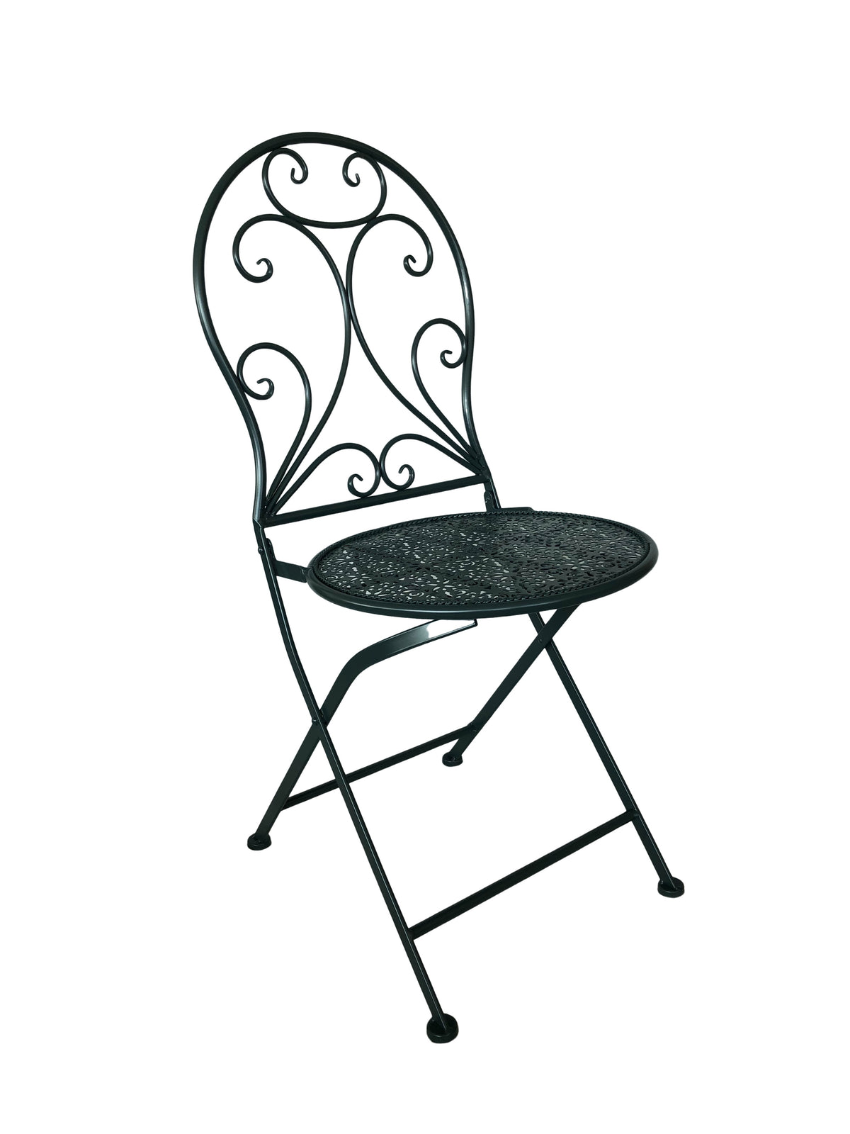 Garden Table And 2 Chairs Filigree Grey