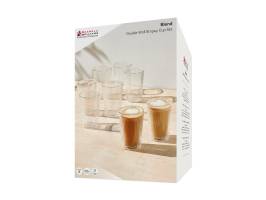 Maxwell and Williams Blend Stripey DW Cup 250ml Set 8