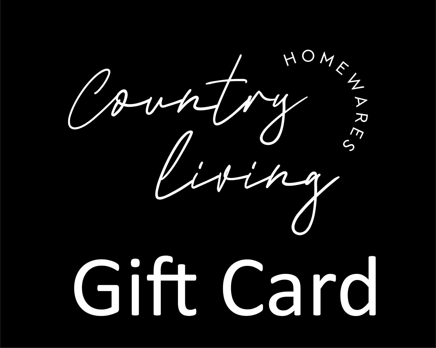 Country Living Gift Card