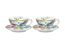 Maxwell And Williams Estelle Michaelides Mystique Demi Cup And Saucer 90ml Set 2