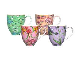Maxwell And Williams Estelle Michaelides Mystique  Coupe Mug 400ml Set 4