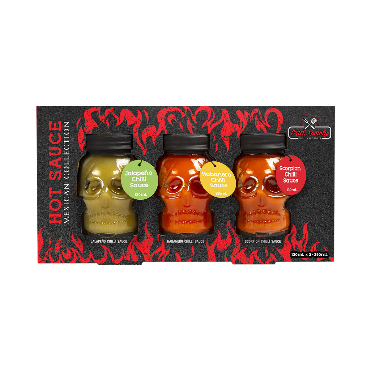 Grill Society Hot Sauce Mexican Collection