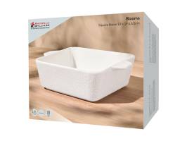 Maxwell and Williams Blooms Square Baker 19x19x6.5cm White
