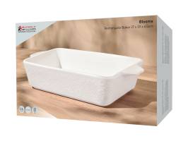 Maxwell and Williams Blooms Rectangular Baker 27x19x6.5cm White