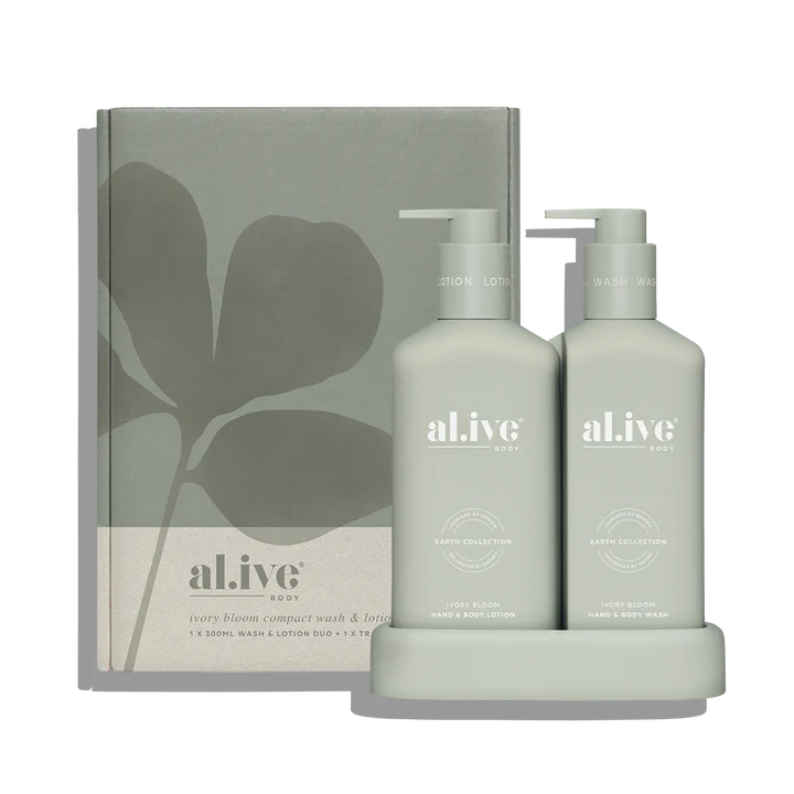 Alive Ivory Bloom Bathroom Duo Wash And Lotion