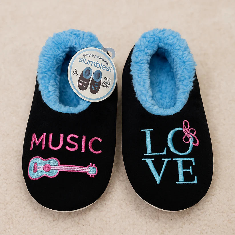Slumbies Country Music Black Medium Size 7 To 8