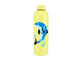 Maxwell and Williams Pete Cromer Ozzie Ocean DW Insulated Bottle Dolphin 750ml