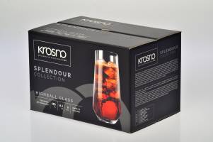 Krosono Splendour Highball Glass 480ml Set of 6