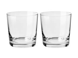 Maxwell and Williams Krosno Duet Whisky Glass 430ml Set 2