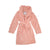 Bath Robe Cosy Luxe Embossed Flower Pink Kids Small