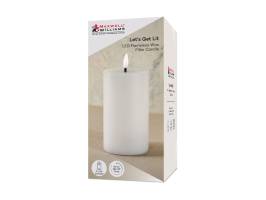 Maxwell and Williams Lets Get Lit LED Flameless Candle 12.5cm x7.5cm