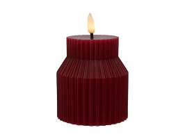 Maxwell And Williams Lets Get Lit Linea LED Sculptural Candle Cherry 8.5cm x 10cm