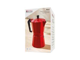 Maxwell and Williams Blend Stovetop Espresso Maker 6 Cup Red