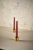 Mw Lets Get Lit Led Flameless Taper Candle 24cm Cherry