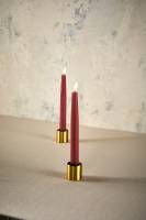 Maxwell and Williams Lets Get Lit Led Flameless Taper Candle 24cm Cherry