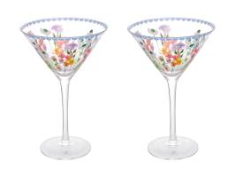 Maxwell and Williams Affection Martini Glass 280ml Set 2
