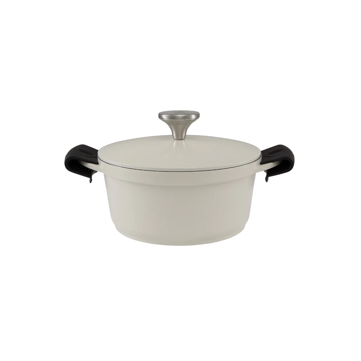 MW Cast Lite Non-Stick Casserole Ecru 20cm 2.4L