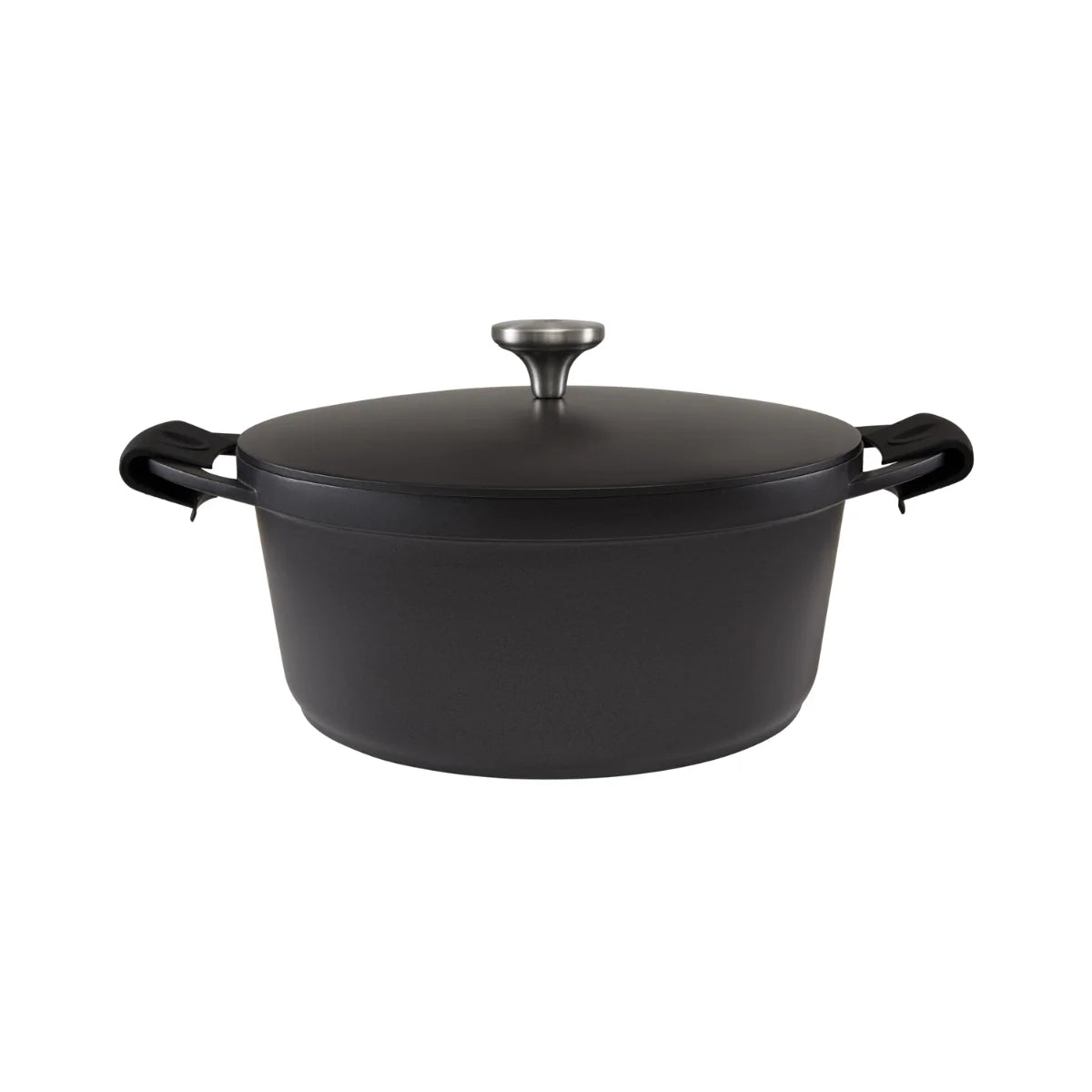 Maxwell and Williams Cast Lite Non-Stick Casserole 28cm 6.3L Black